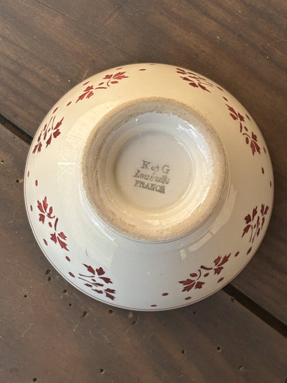 Luneville Cafe au Lait skål (bol)