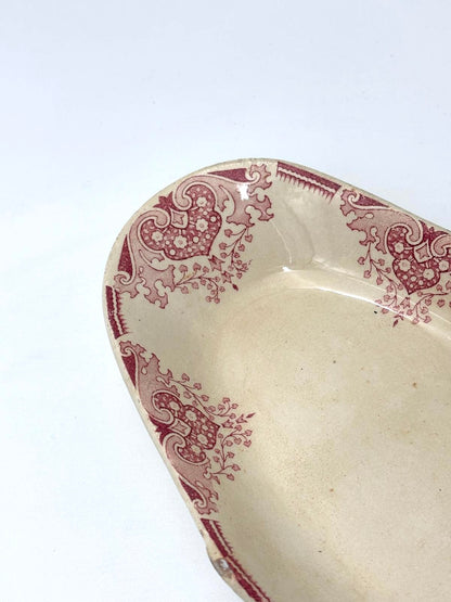 Luneville raves with a pink pattern