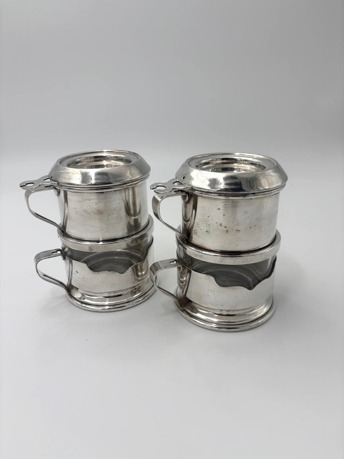 Mills filterkaffekop i pletsølv