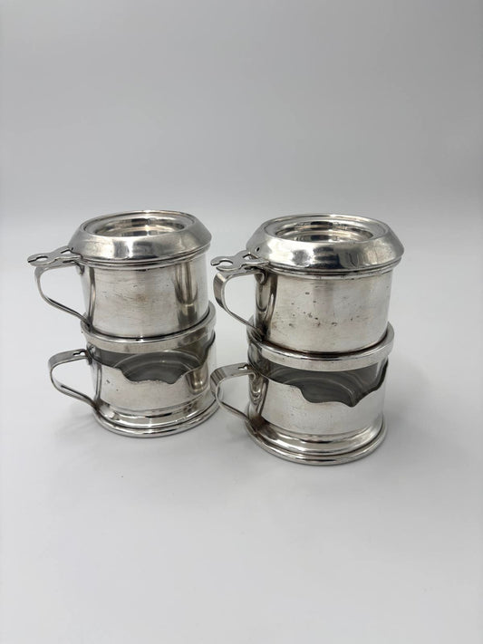 Mills filterkaffekop i pletsølv