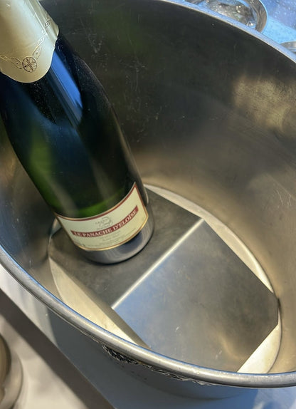 Moët & Chandon large champagne cooler in tin - bottle support