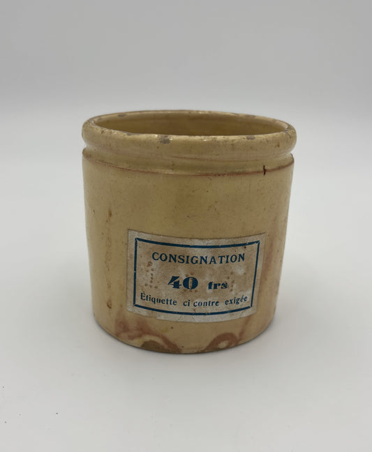  Novia Lyon krukke med stempel i bunden