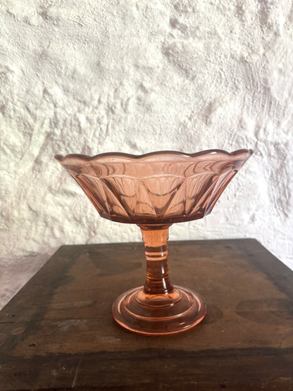 Glass centerpiece