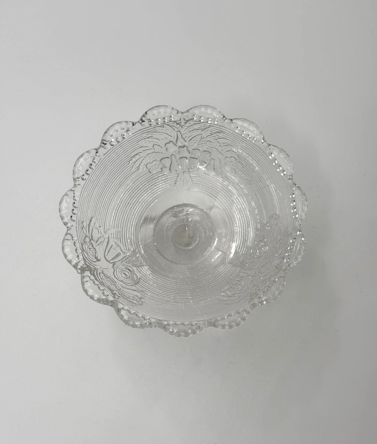 Mini display stand made of pressed glass