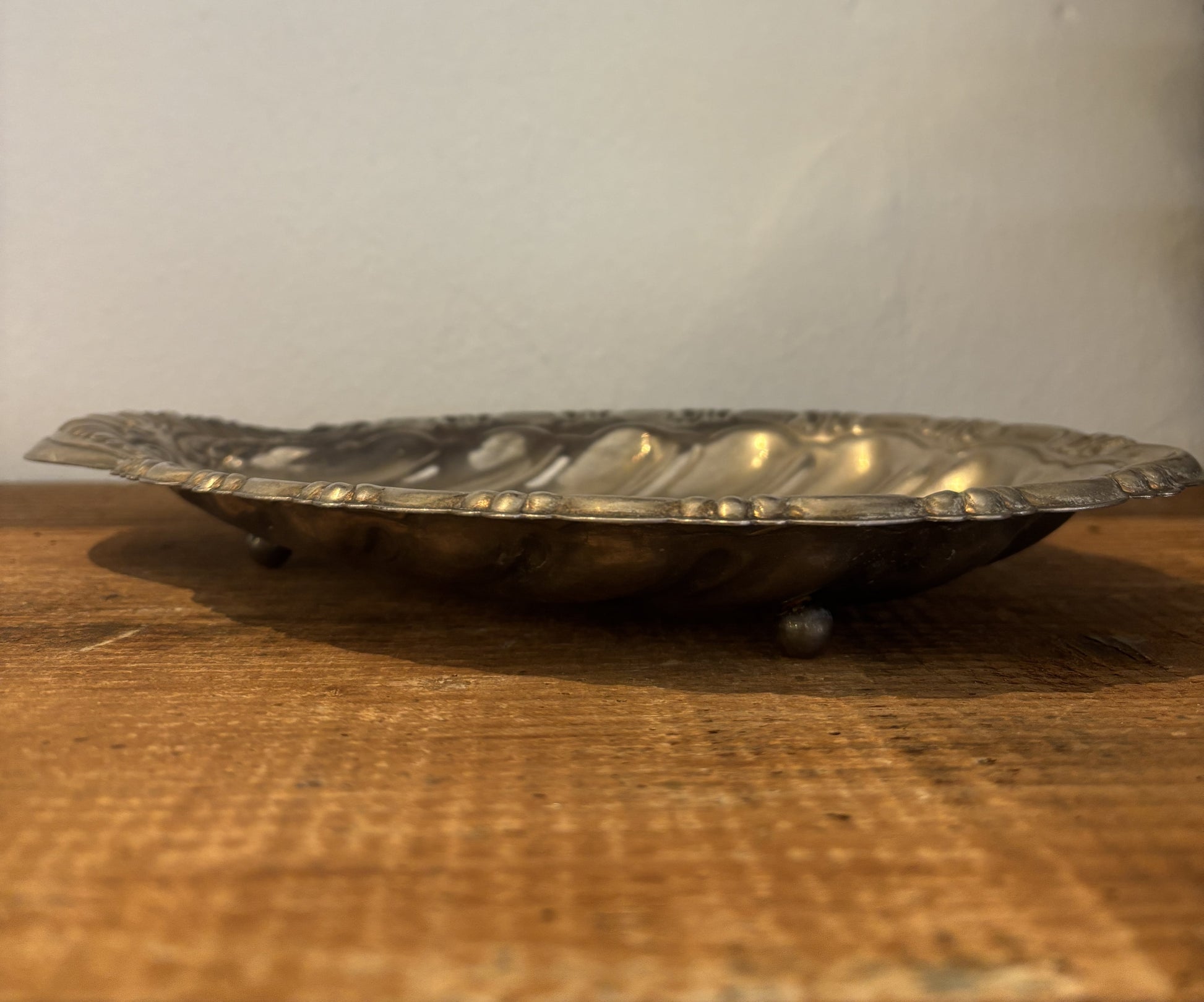 Ovalt muslingefad på fødder