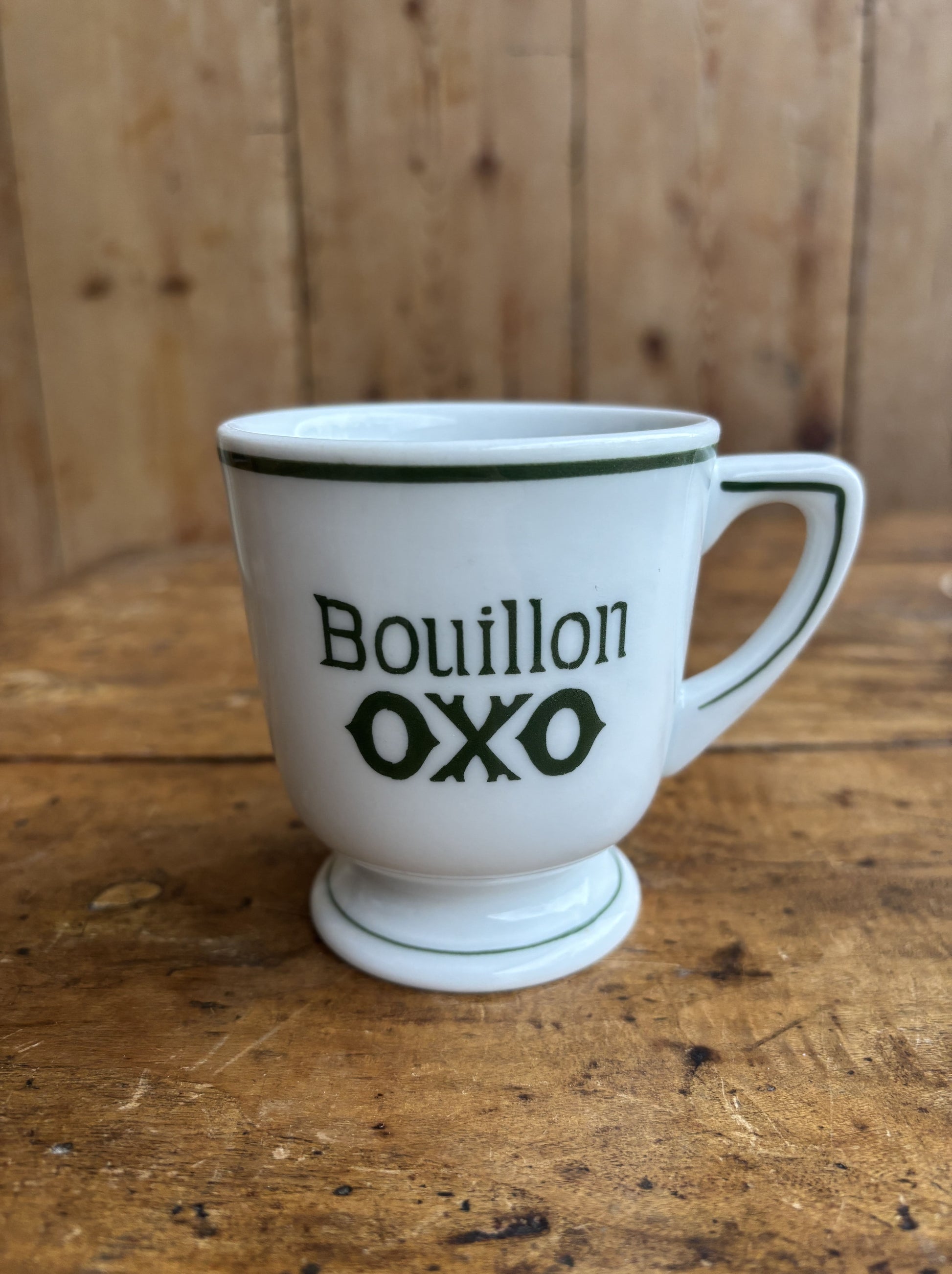 Oxo kop - grøn skrift