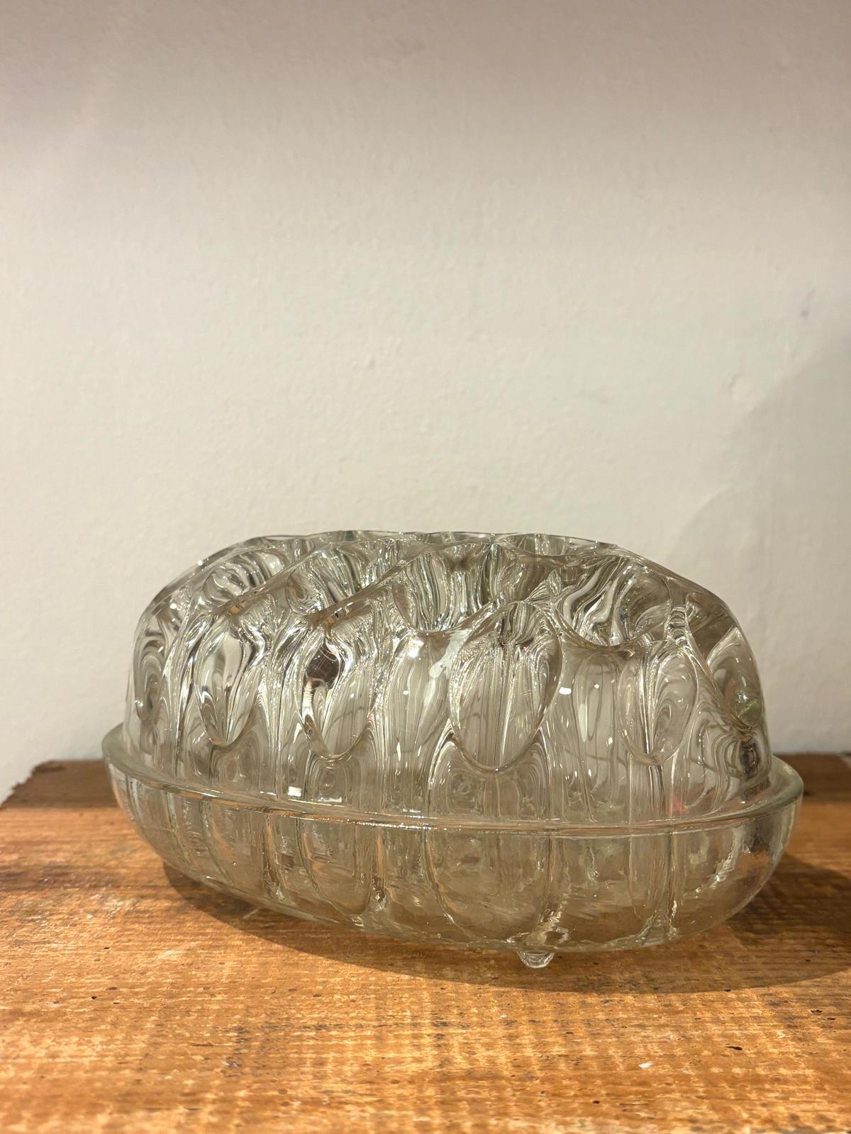 Stor flot pique fleurs i glas