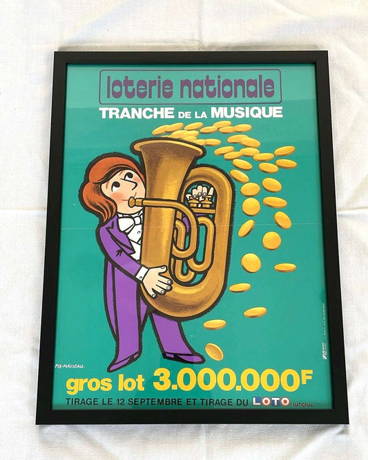 Plakat indrammet