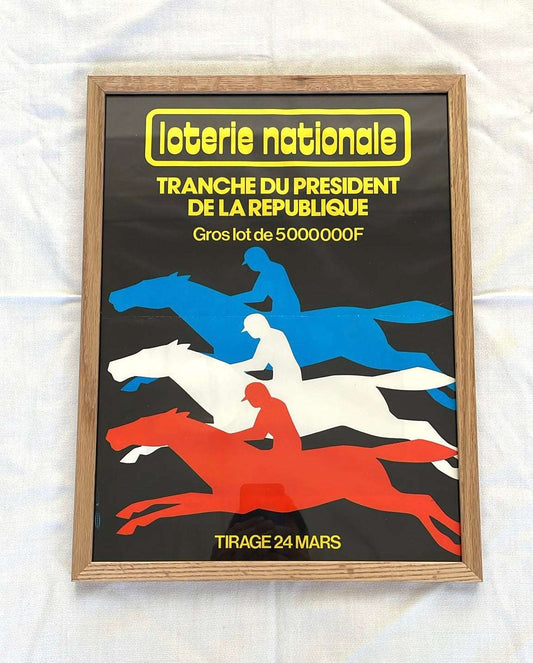 Plakat indrammet