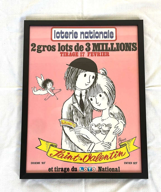 Plakat indrammet