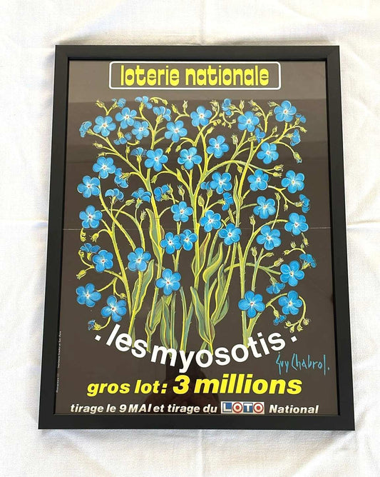 Plakat indrammet