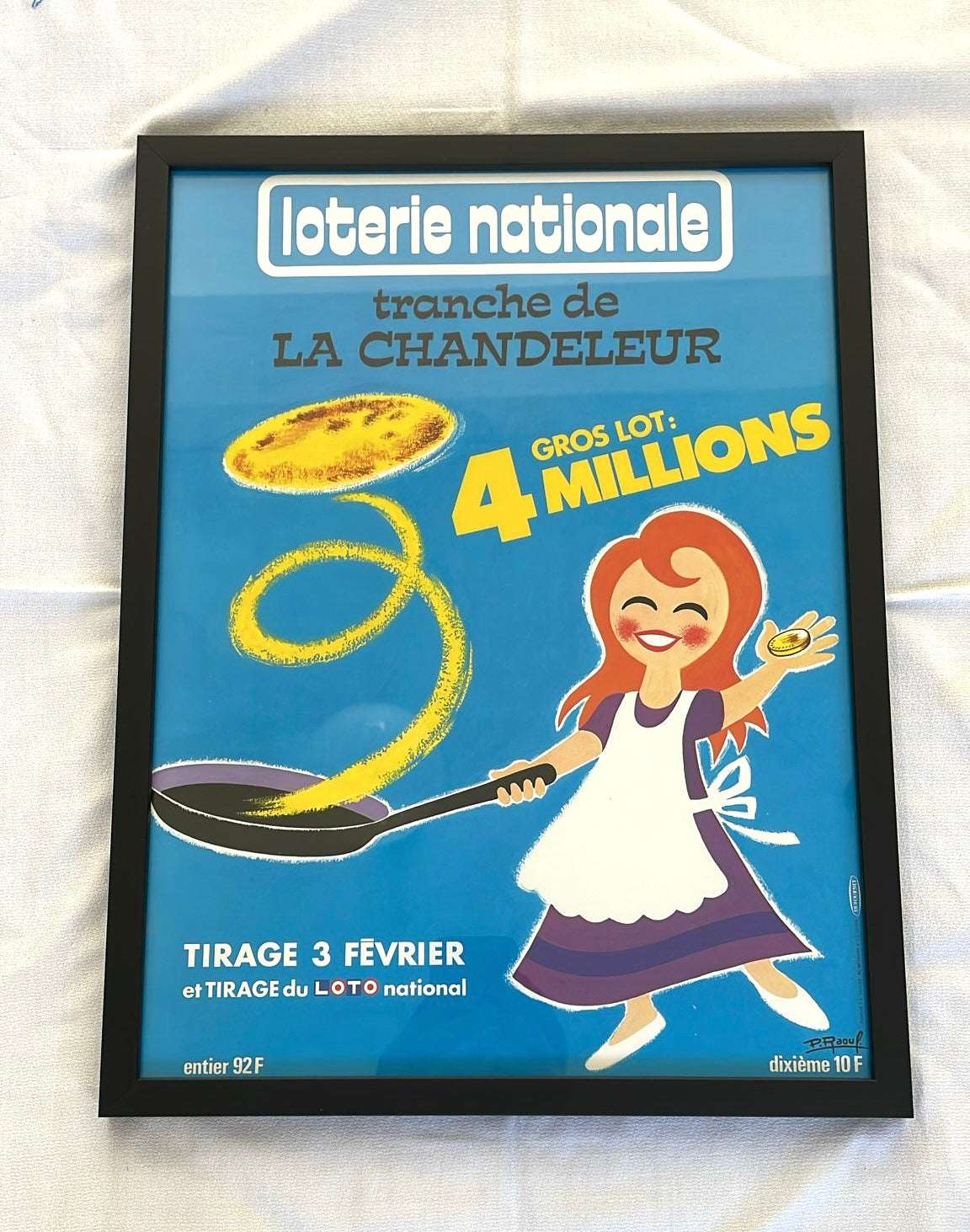 Plakat indrammet