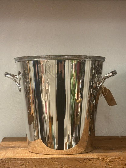 Champagnekøler i pletsølv med de fineste detaljer