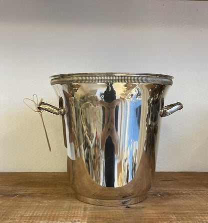 Champagnekøler i pletsølv