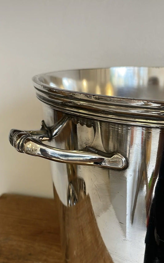 Pletsølv champagnekøler fra 1930'erne