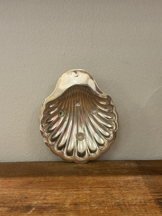 Muslingeskål i pletsølv