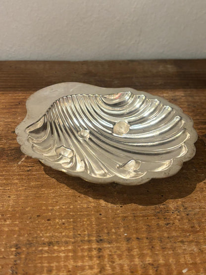 Muslingeskål i pletsølv