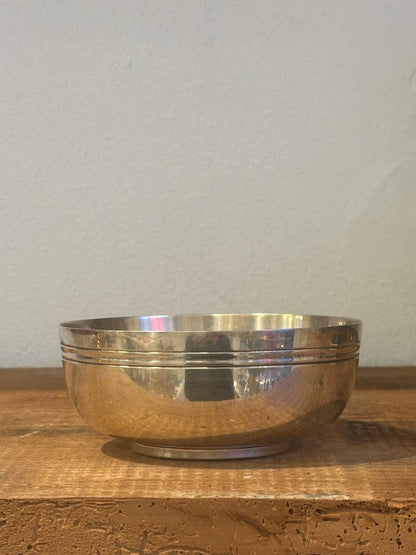 Lille vintage skål i pletsølv