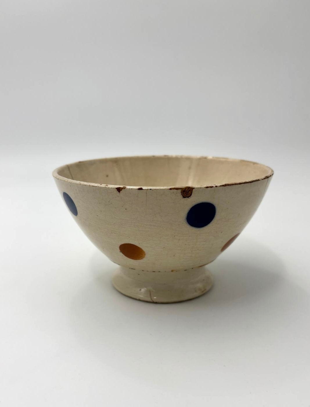 Kaffeskål polkaprikket fra Badonviller