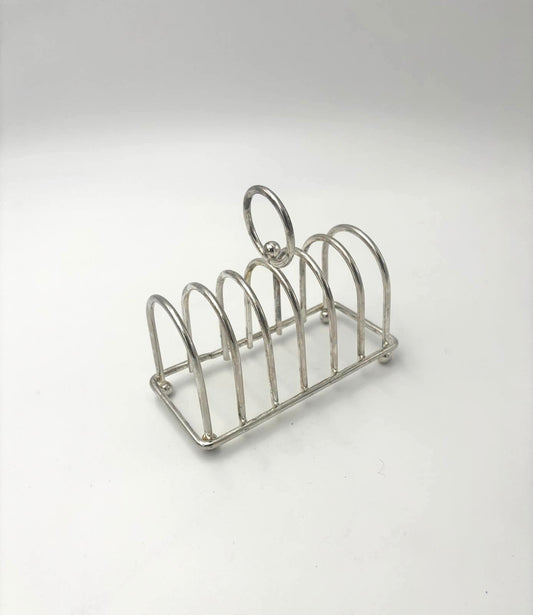 Porte a toast forsølvet