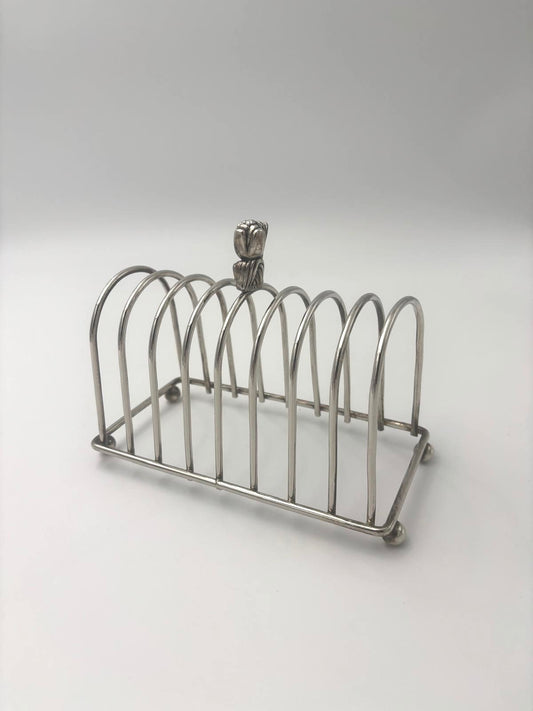 Porte a toast forsølvet