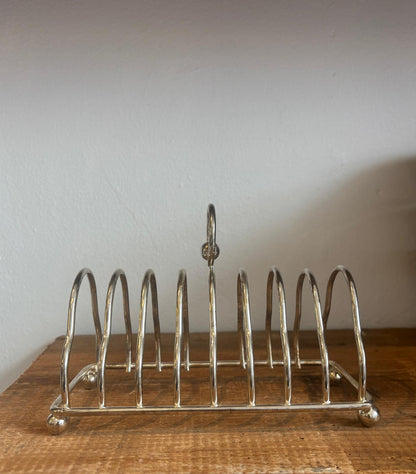 Porte a toast forsølvet