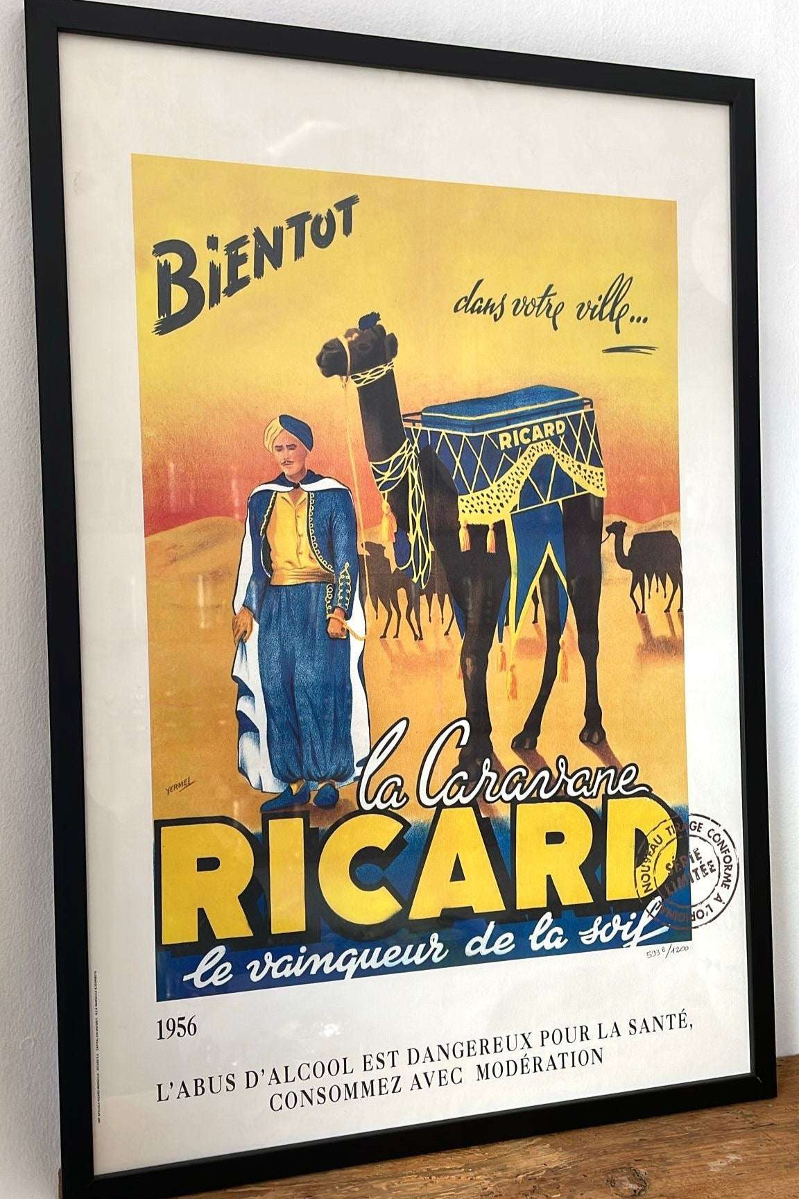 Litografi indrammet