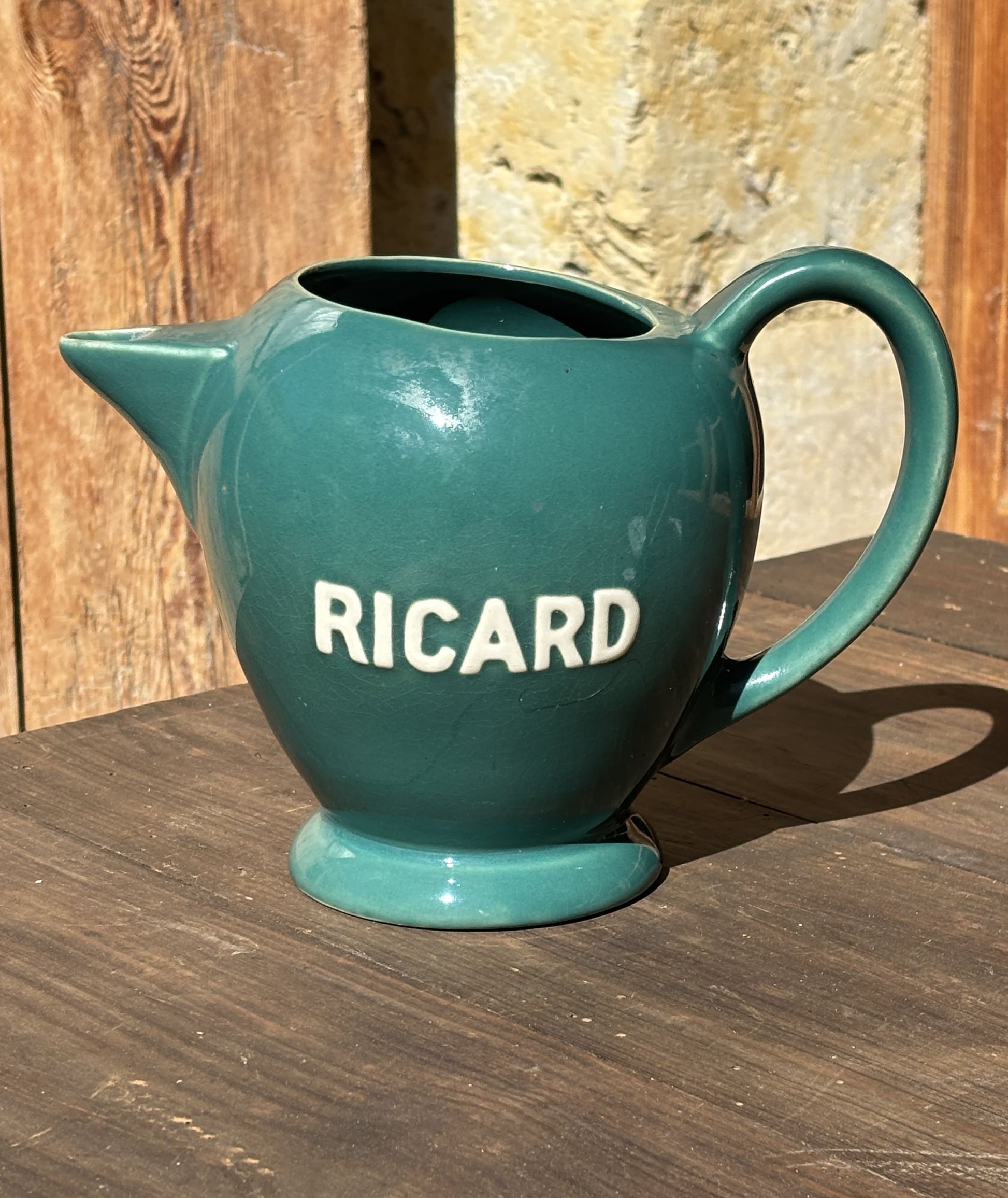 Grøn Ricard kande for samleren