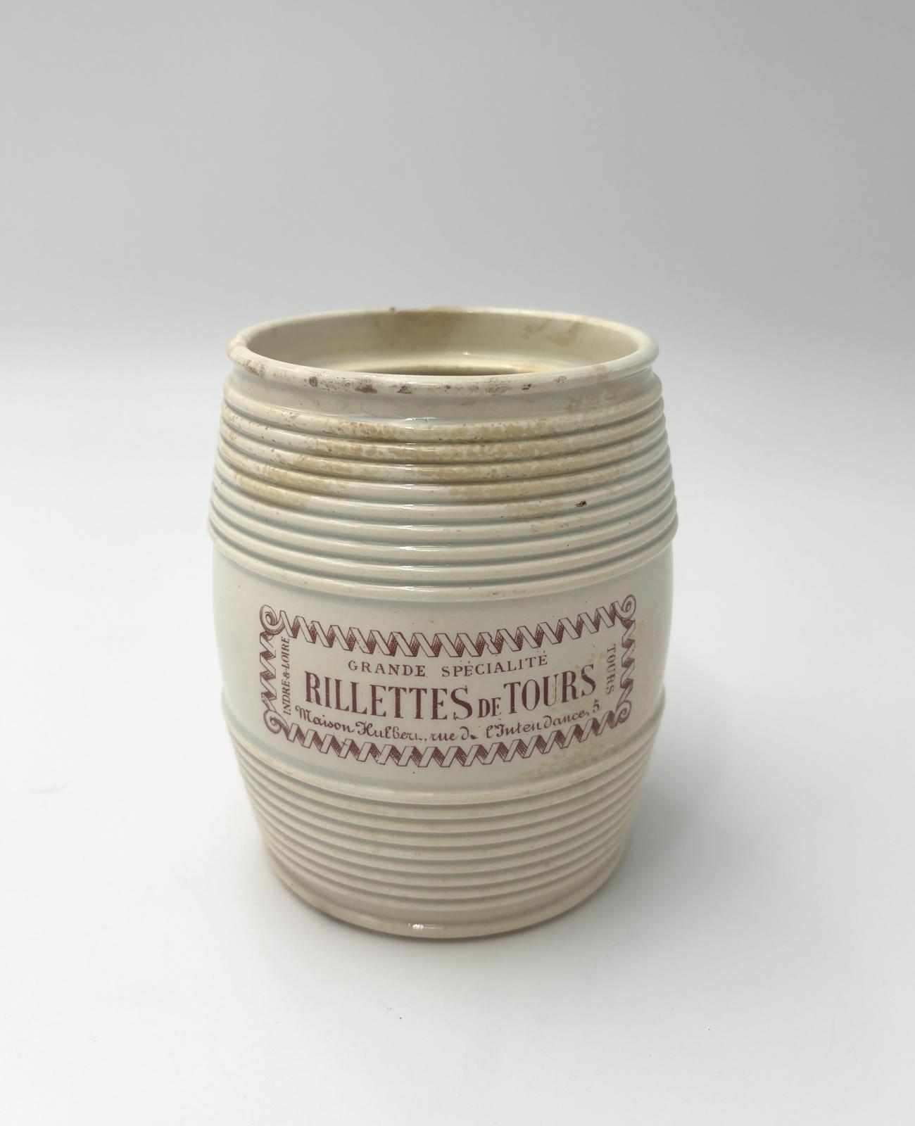 Rillettes fajance krukke