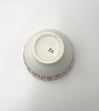 Rød Badonviller cafe au lait skål