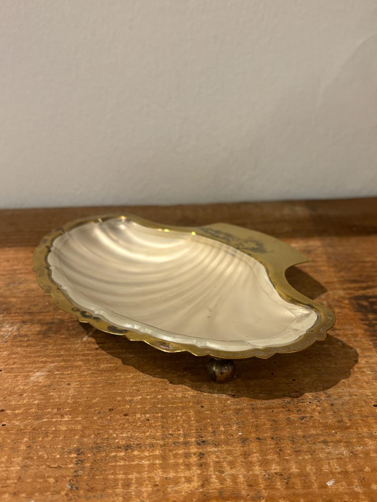 Sæbeskål - forsølvet og patineret