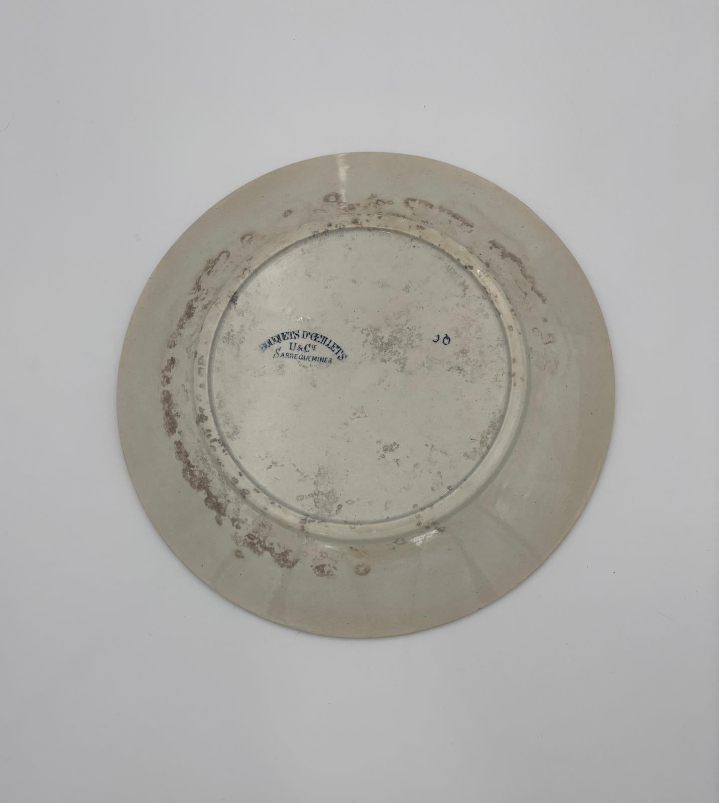 Sarreguemines - middagstallerken