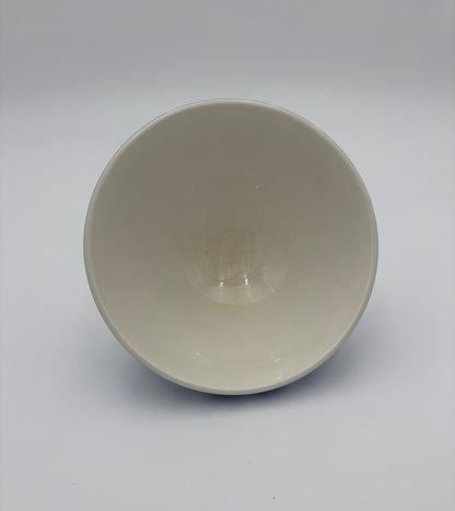 Blå Sarreguemines café au lait skål (bol)