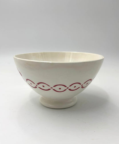 Stor Sarreguemines cafe au lait skål