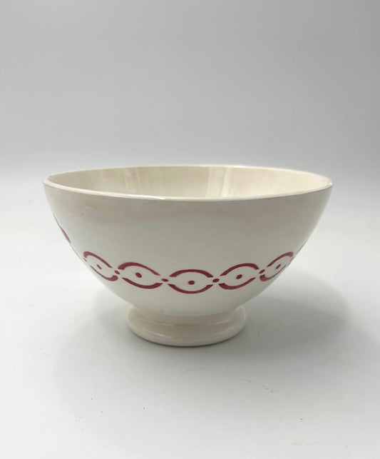 Stor Sarreguemines cafe au lait skål