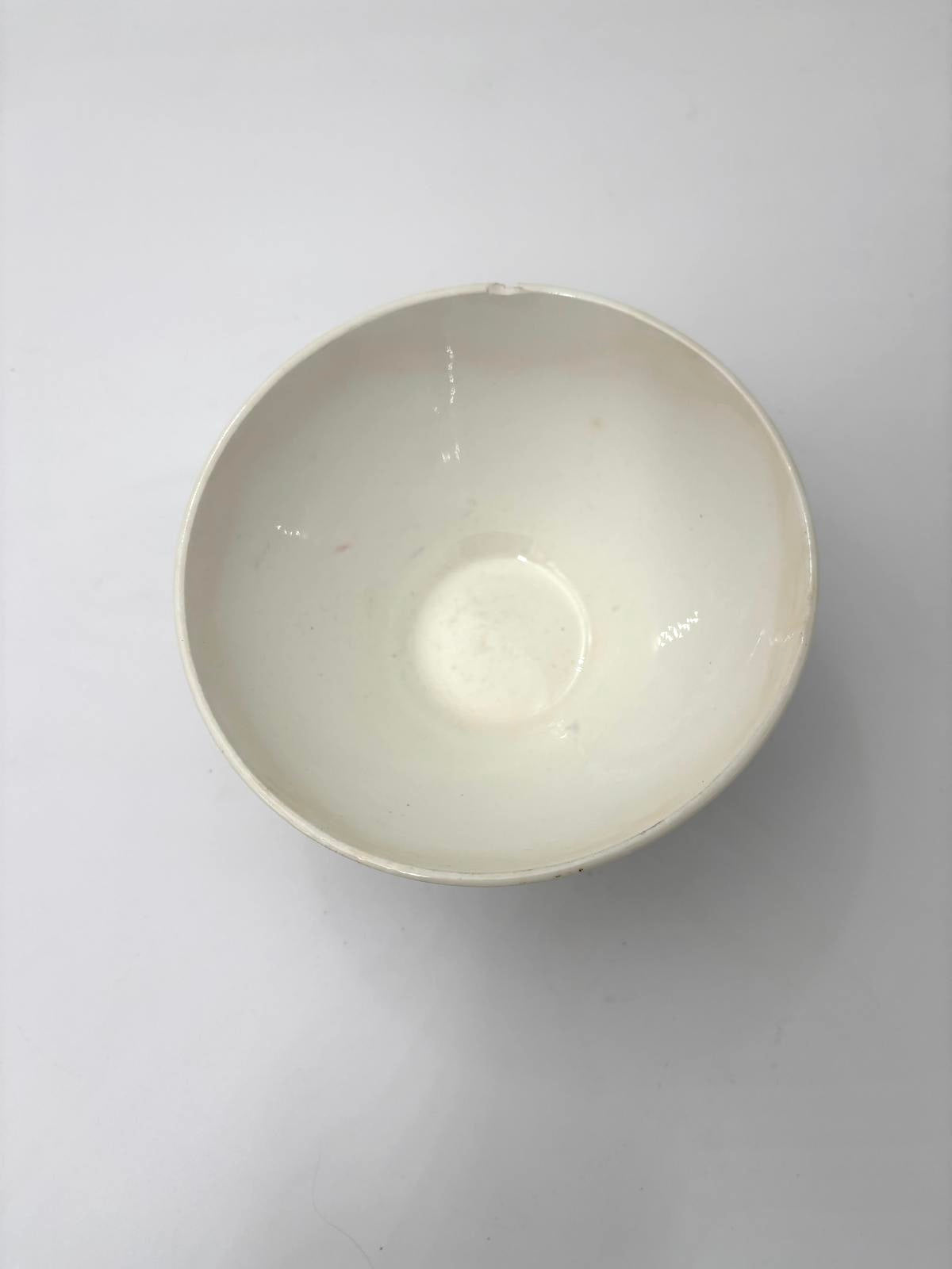 Stor Sarreguemines cafe au lait skål