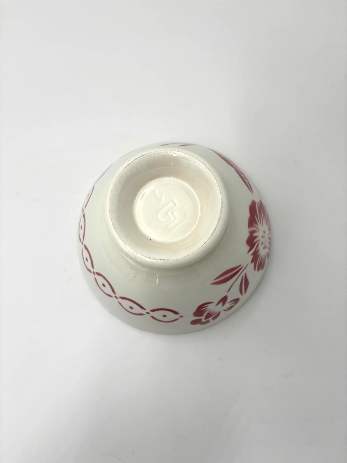 Stor Sarreguemines cafe au lait skål