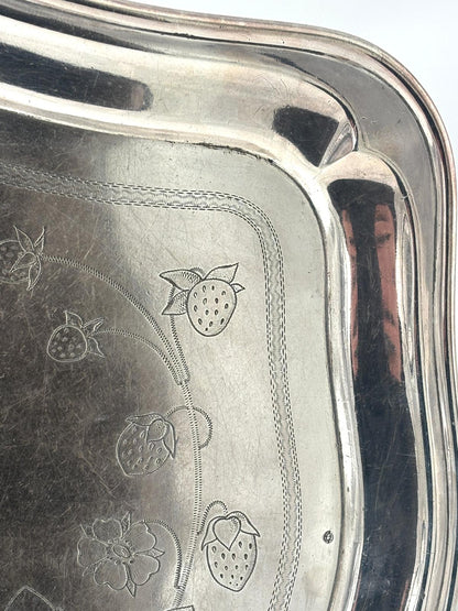 Serveringsbakke fra 1800-tallet