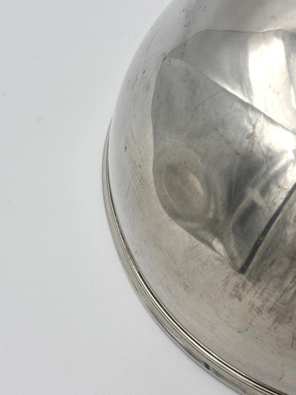 Serveringsklokke i pletsølv