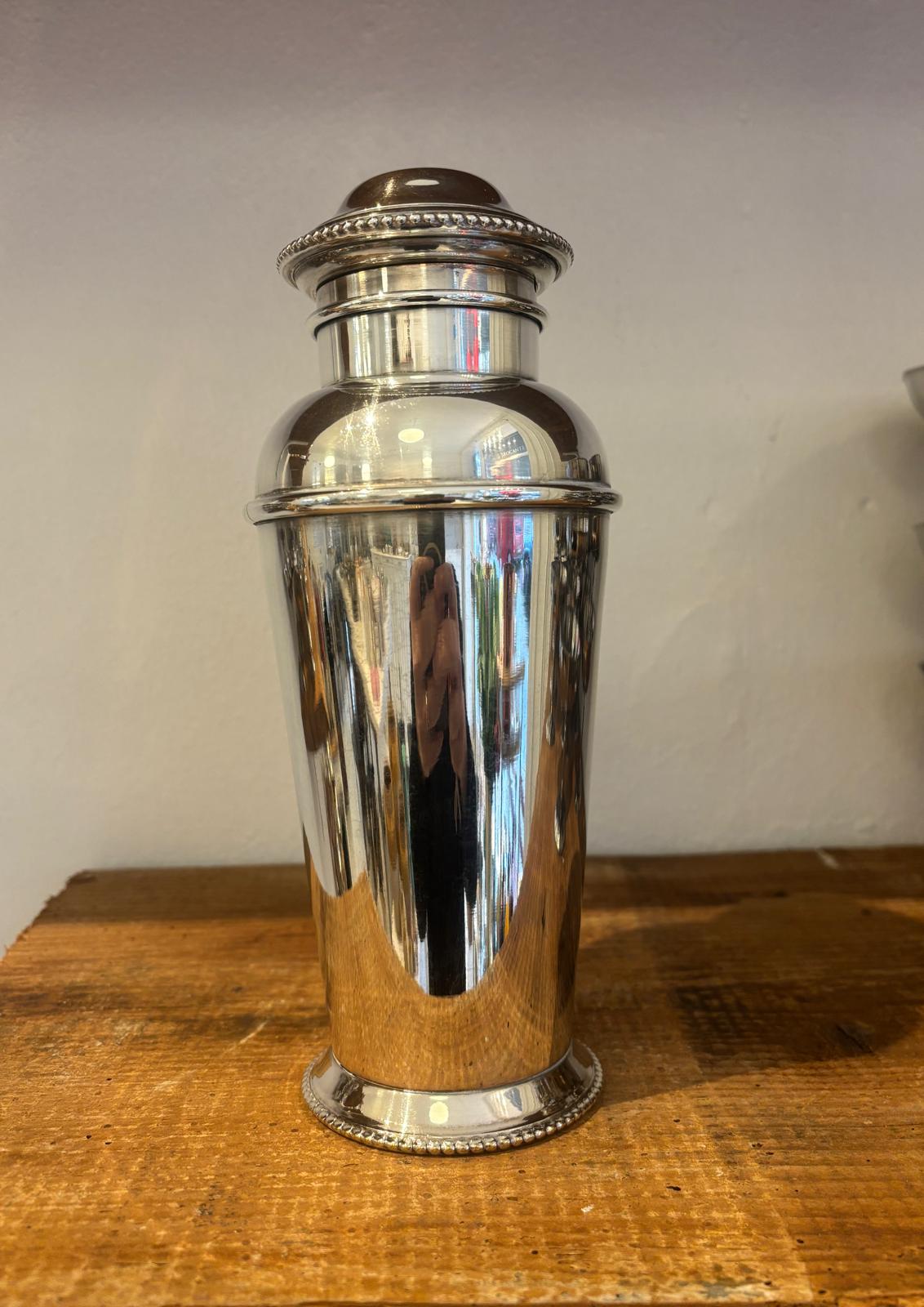 Cocktail shaker pletsølv