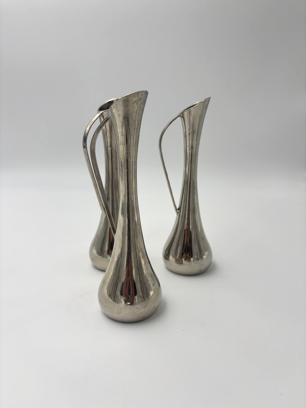 Soliflore vase forsølvet
