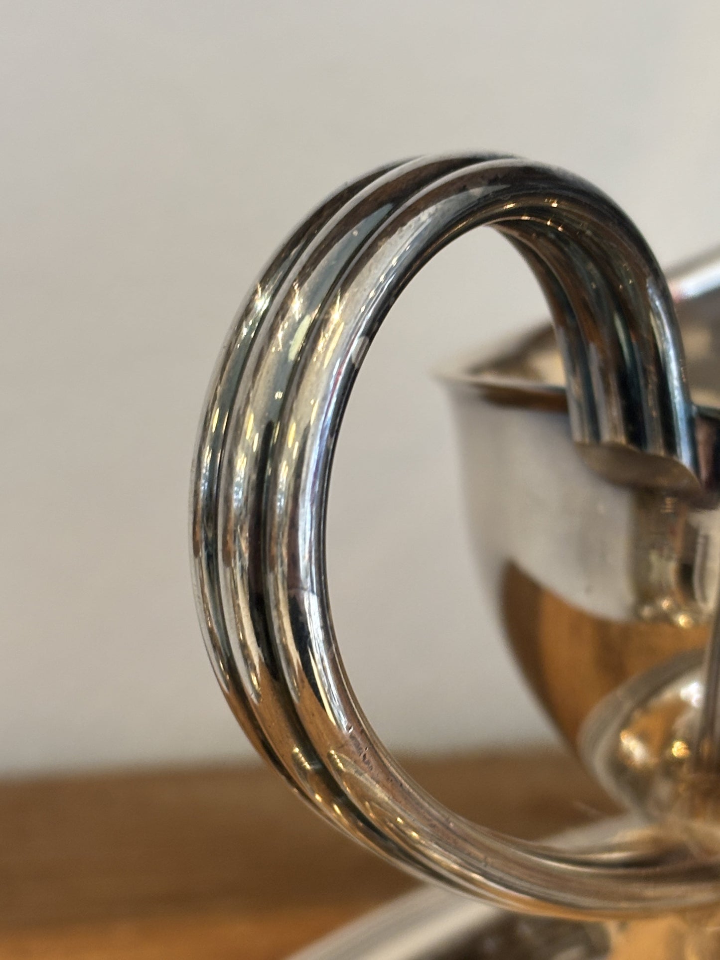 Italiensk sovsekande - forsølvet