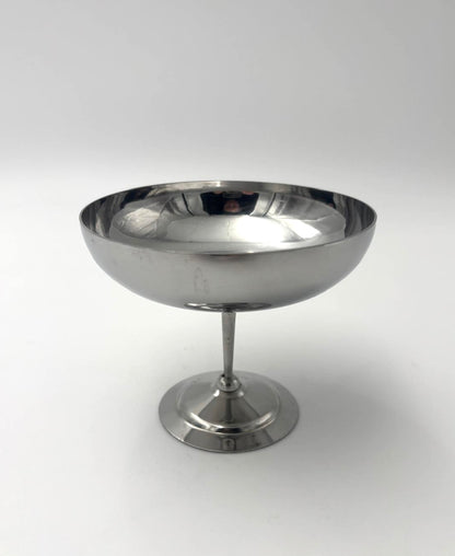 Stor isskål i stål 