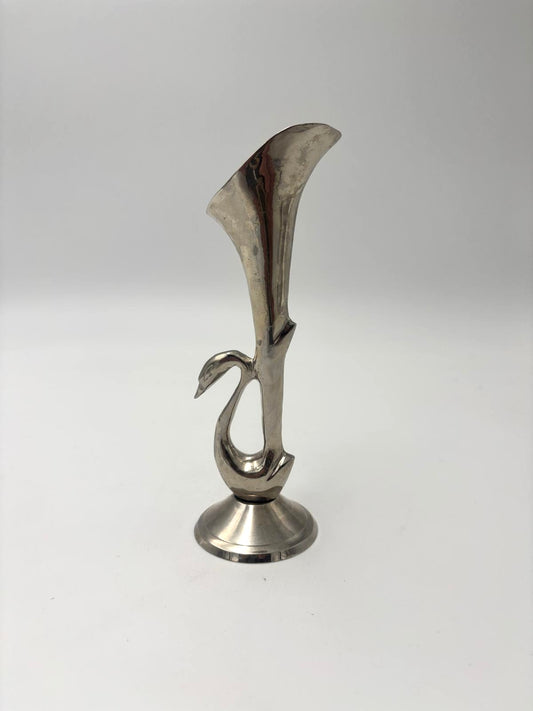 Soliflore vase med svanemotiv