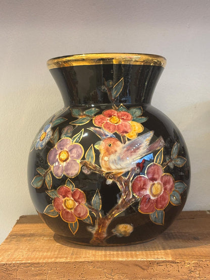 Vallauris style vase - signet Tess