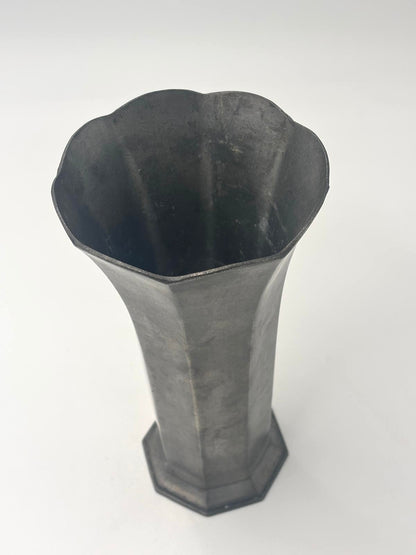 Tin vase