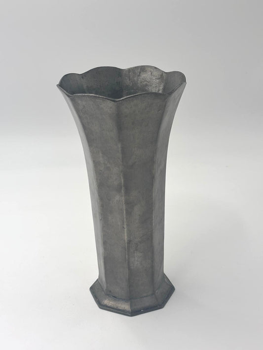 Tin vase 