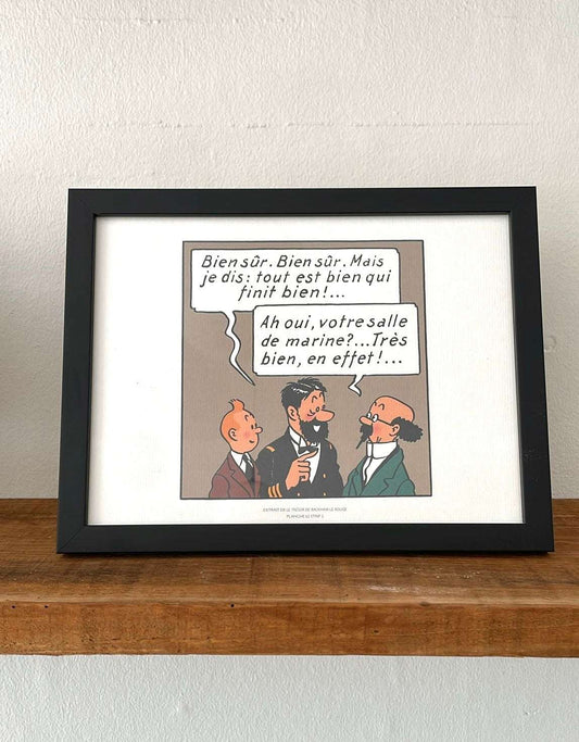 Litografi indrammet