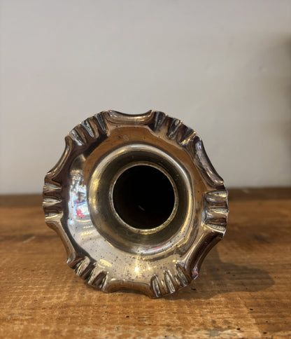 Felix Freres Metal Blanc vase