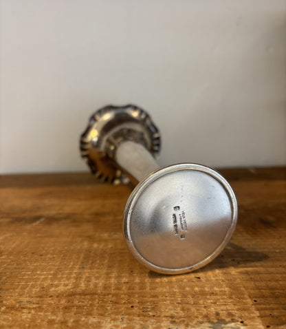 Felix Freres Metal Blanc vase